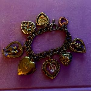 Sweet romance vintage charm bracelet